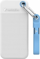 Bærbar SSD-disk 1 TB USB‑C 1000 MB/s sommerudgave Verbatim Pocket