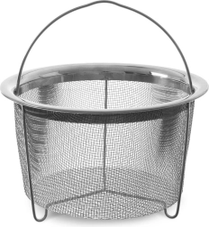 Friturekurv i rustfrit stål til pommes frites 21,5 × 13 cm