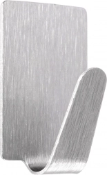 Selvklæbende krog i rustfrit stål 1,5 × 2,5 cm