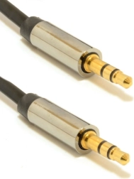 Stereo-kabel 3,5 mm jack M/M 1 m