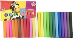 Modelérkitt Kiddy Clay 500g – 24 farver