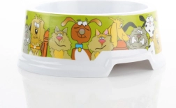 Katteskål 12,5 cm plast