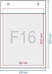 Boblekuvert F16 240 × 350 mm AROFOL
