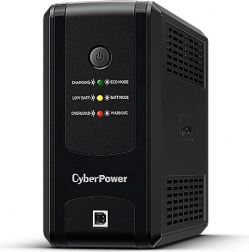 Nødstrømsforsyning UPS CyberPower 850VA med AVR og RJ45-beskyttelse