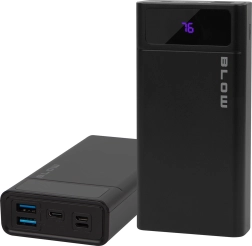 Bærbar powerbank 20000 mAh med hurtigopladning QC 3.0 og PD 22,5 W