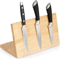 Bambus magnetisk knivholder 25 × 14 × 15 cm