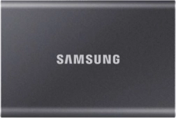 Bærbar SSD Samsung T7 2TB USB 3.2 Gen 2 grå