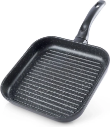 Grillpande i granit, kvadratisk 26 × 26 cm GRANDE
