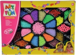 Gavesæt af perler A&F, 10.000 stk inklusive tilbehør