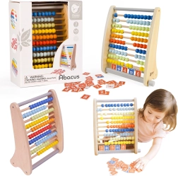 Classic World klassisk trætæller med matematikopgaver