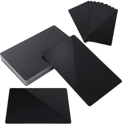 Sæt aluminiumsvisitkort LASERPECKER (100 stk)