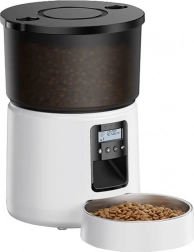 Automatisk foderautomat Rojeco 3 l (hvid)