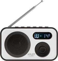 Digitalt PLL AM/FM-radio Adler