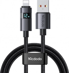 Mcdodo USB-A til Lightning-kabel med LED-display