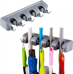 Vægholder til værktøj og børster med kroge
