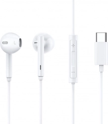 Kablede USB‑C øretelefoner MCDODO HP-7500, hvid