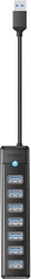 Orico adapter USB-hub 7x USB 3.0 (sort)