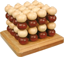 Small Foot træ 3D kryds og bolle