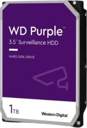 WD Purple intern HDD til kamerasystemer 1 TB 3,5"