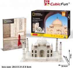 Puslespil 3D Taj Mahal National Geographic