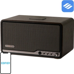 Edifier S300 trådløs højttaler sort valnød