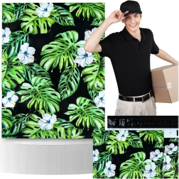 Folie-postkuverter Jungle 310 × 420 mm, selvklæbende, 50 stk.