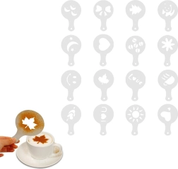 Ag514b skabeloner til kaffedesserter 16 stk