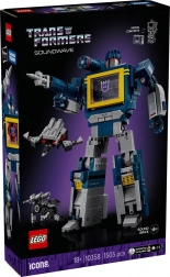Lego Icons Transformers: Soundwave – samlermodel for voksne