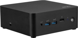 Mini-pc msi cubi nuc 1mg s windows 11 pro, intel core 5‑1120u, 16 gb ram, 512 gb ssd, wifi og bluetooth, sort