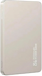 Trådløs powerbank 5000 mAh med magnetisk MagSafe-fastgørelse, 20W PD, titanium