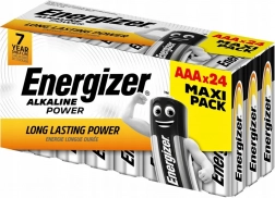 alkaliske batterier AAA ENERGIZER Alkaline Power 24 stk.