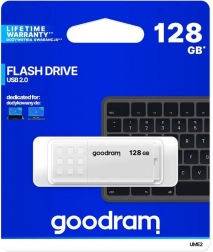 Pendrive Goodram UME2 128GB USB 2.0 hvid