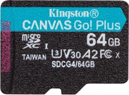 microSD-hukommelseskort 64GB Canvas Go! Plus 200MB/s