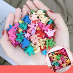 Frø-hårspænder – krone