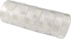 Sæt med transparente opbevaringsdåser (5 stk)