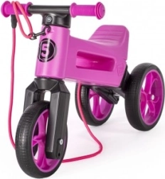 Løbecykel Funny Wheels Rider SuperSport 2-i-1 med rem – Lilla