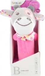 Pivende rangle lyserød ko til babyer