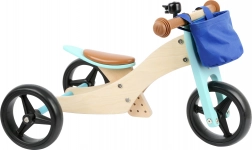 Træ-løbecykel 2-i-1 TRIKE turkis