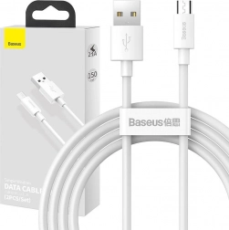Sæt af datakabler Baseus USB til Micro 2,1A 1,5m