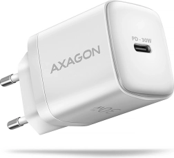 AXAGON USB‑C netoplader 30 W (PD 3.0/QC 4+/SFC) hvid