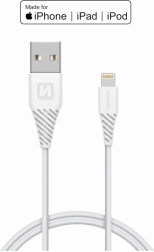 Kabel / USB / Lightning MFI-kabel 1,2 m Swissten - hvid