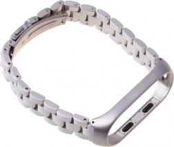 Armbånd Xiaomi Mi Band 3/ Xiaomi Mi Band 4 - sølvfarvet