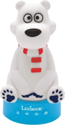 3D bamse med eventyr natlys