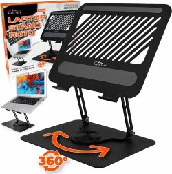 Ergonomisk drejelig bærbarholder 10-17 MEDIA-TECH Laptop Stand Roto