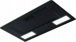 Skorstenemhætte ERA C, sort, 72 cm