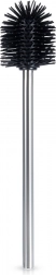 Silikone WC-børste, reserve, sort 35 cm