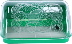 Plastik brødkasse, beholder til brød, størrelse 33x25x17 cm, POLSK PRODUKT