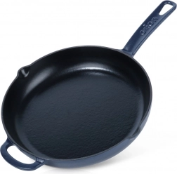 Emaljeret støbejernspande 28 cm