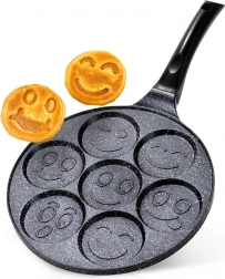 Granitpande til æg med 7 huller BASIC LINE 26 cm