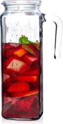 Glaskande med låg 1,2 l